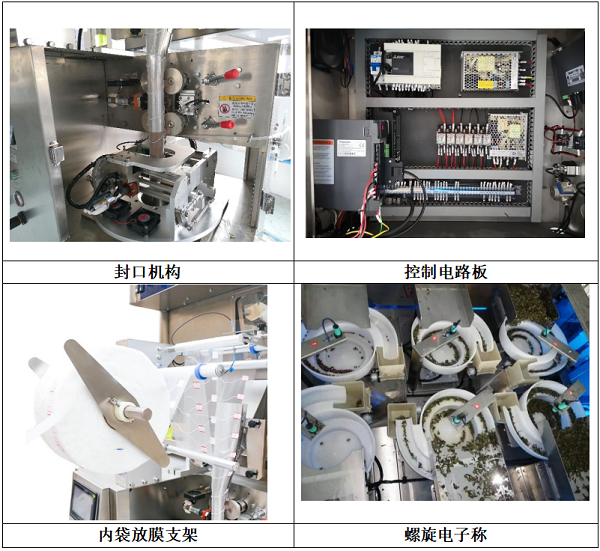 MD-160S-06六头秤三角包手工投料包装机 - 3